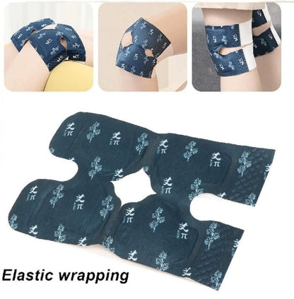 AuraLift™ HeatRelief Mugwort Patch 🔥 | Self-Heating Warming Knee Patch for Joint Pain (Pack of 2)