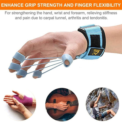 AuraLift™ Kinetic Flex ⚡ | Professional Finger Gripper & Forearm Strengthener